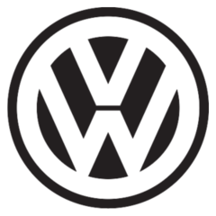 Volkswagen logo from 1945